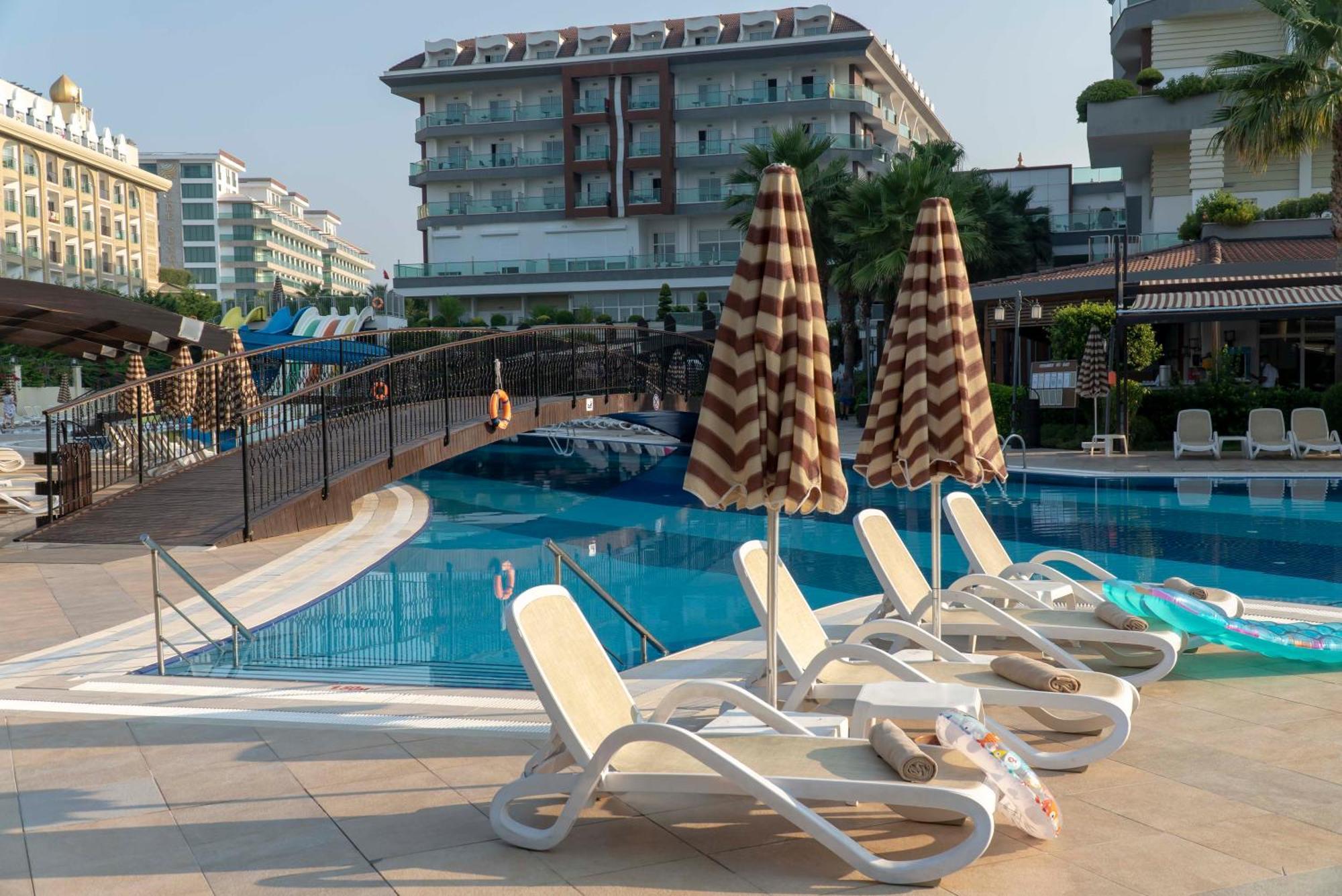 Hotel Adalya Ocean Deluxe Side Exterior foto
