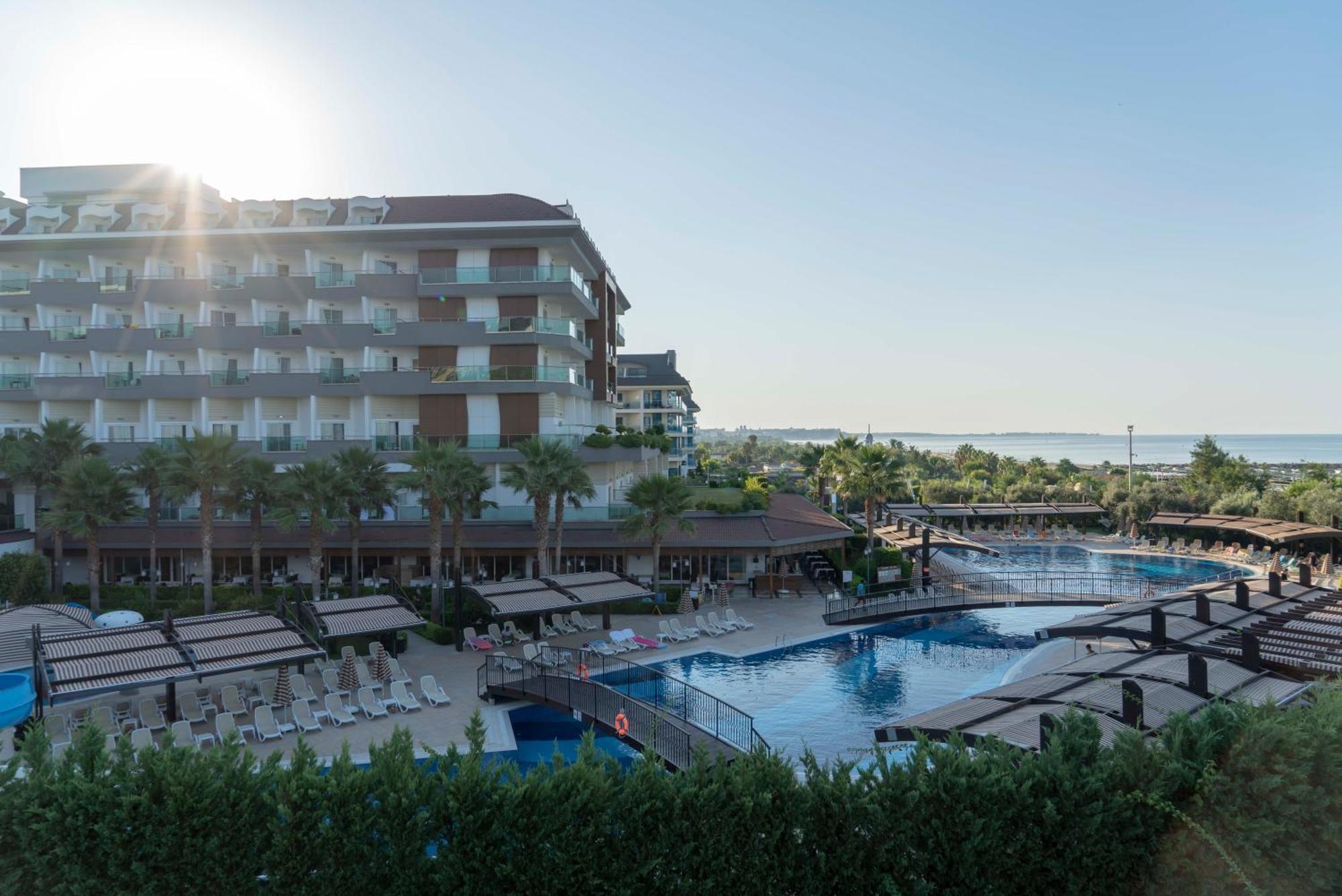 Hotel Adalya Ocean Deluxe Side Exterior foto